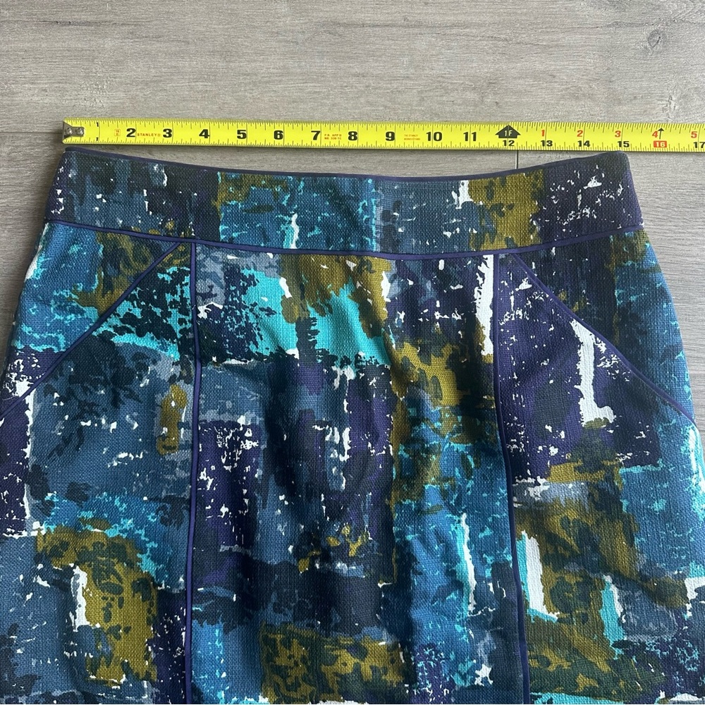 EUC Tabitha x Anthropologie Liquid acres pencil skirt - size 8 - Picture 3 of 4